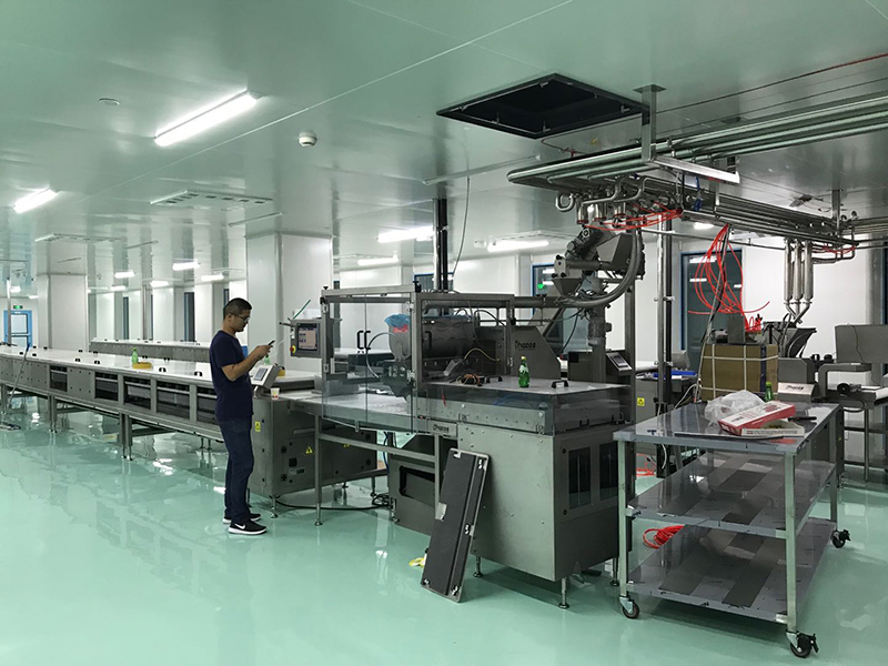 制造和安裝上海嘉納絲卡食品有限公司2條巧克力生產線。流水線為比利時進口
